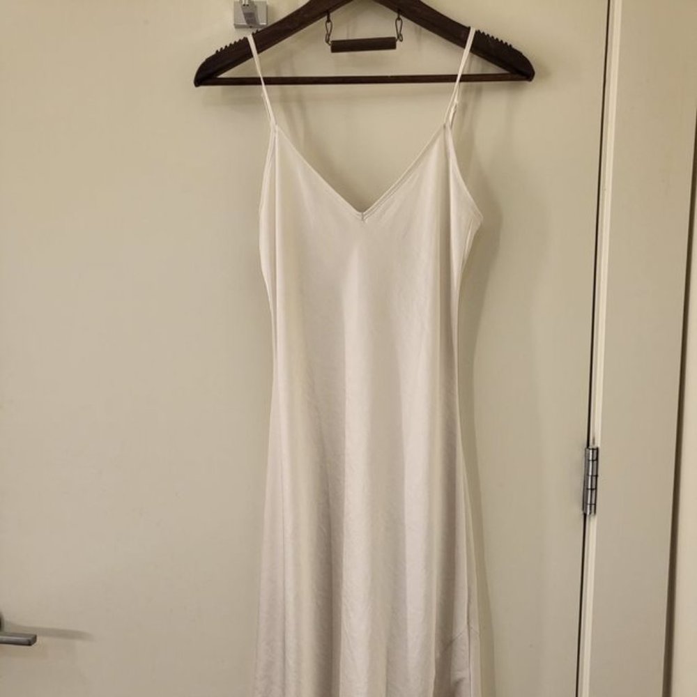 Aritzia Wilfred Only Slip Midi Dress - Light Birth